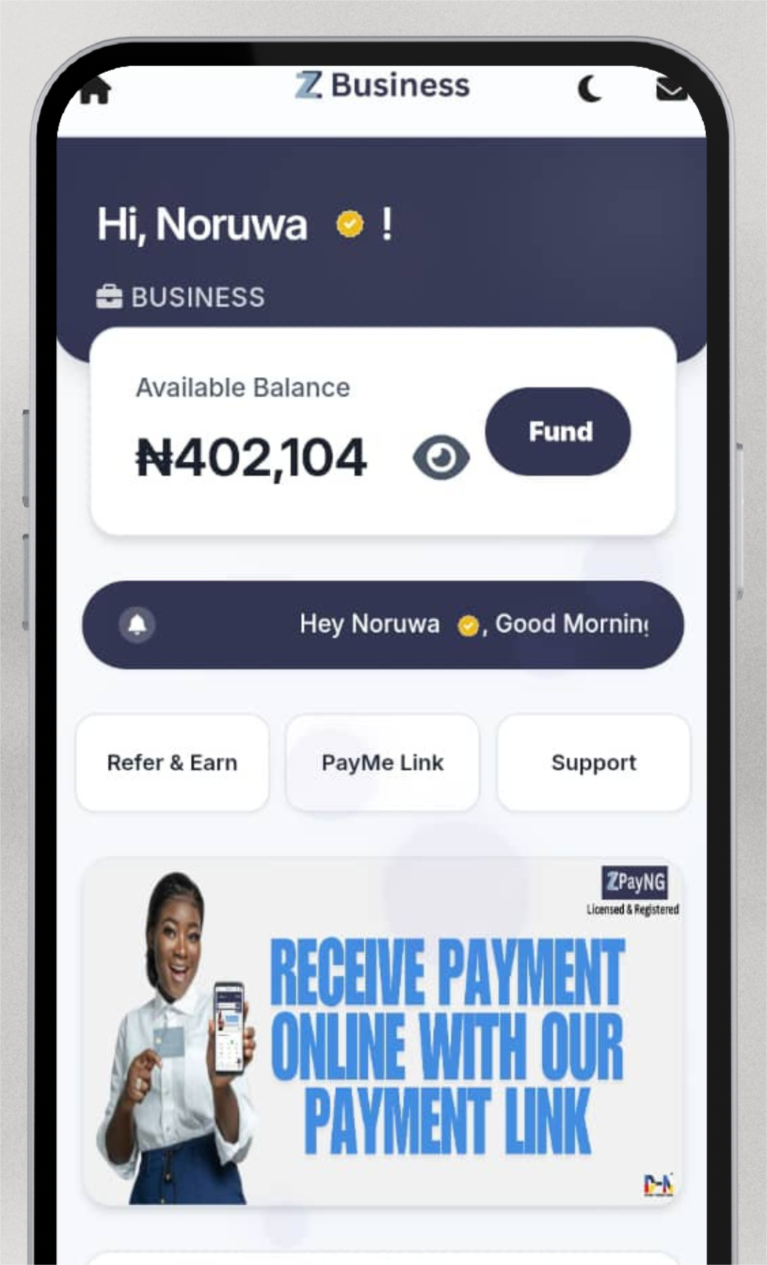 Business Dashboard